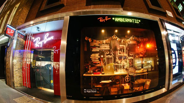 ray ban ambermatic Ray Ban en ligne de mire !